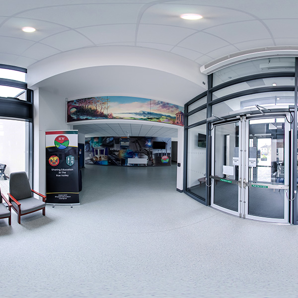 360° View of STEM Entrance